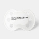 Linden HomeS mells      Pacifiers