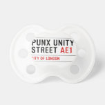 PuNX UNiTY Street  Pacifiers