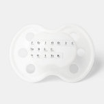 Periodic
 Table
 Writer  Pacifiers