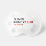 Carmen Bishop 22  Pacifiers