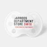 HARRODS DEPARTMENT STORE  Pacifiers