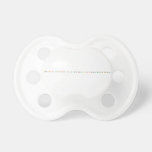 Chemistry class is a lot of fun, if you just try to look at it from the proper perspective.  Pacifiers