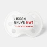 Lisson grove  Pacifiers