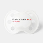 Brazil Avenue  Pacifiers