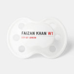 FAIZAN KHAN  Pacifiers