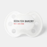 SCRATCH BAKERY  Pacifiers