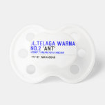 jl.telaga warna no.2  Pacifiers