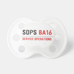 SOPS  Pacifiers