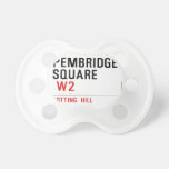 PEMBRIDGE  SQUARE    Pacifiers
