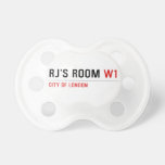 RJ’s Room  Pacifiers