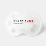 Miss Naty  Pacifiers