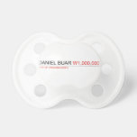 DANIEL BUAR  Pacifiers