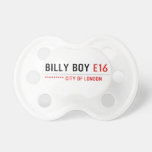 Billy boy  Pacifiers