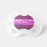WELCOME TO MY FROG #ULFAH_TIARA     Pacifiers