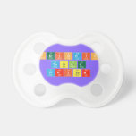 Periodic
 Table
 Writer  Pacifiers