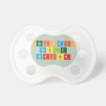 Periodic
 Table
 Writer  Pacifiers