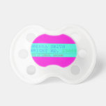 Brenna Smith Wright Rd.  Pacifiers