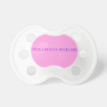 coral cresent  Pacifiers