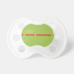 All About Elements !  Pacifiers