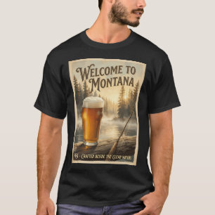 Pacifisht Pacifist Fishing Vintage Sunset Funny Fi T-Shirt