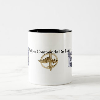 Pack Commando of the air Two-Tone Coffee Mug
