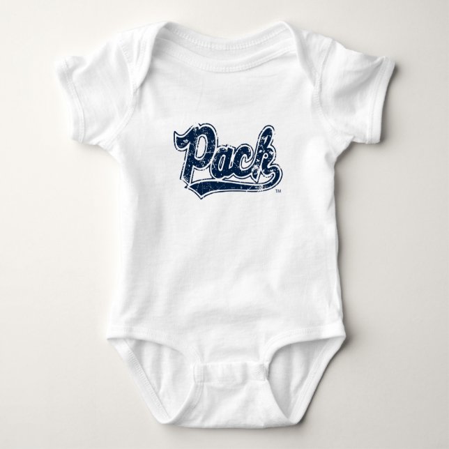 Pack Distressed Baby Bodysuit (Front)