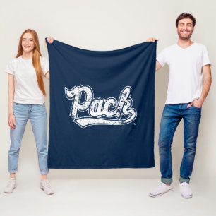 Pack Distressed Fleece Blanket