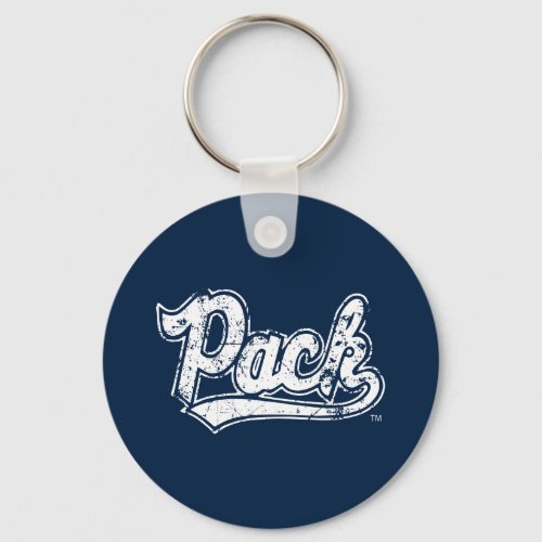 Pack Distressed Keychain