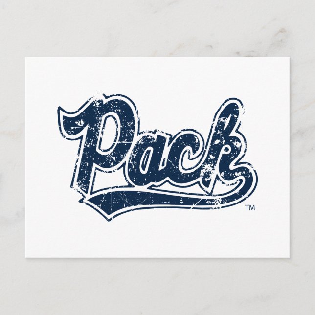 Pack Distressed Postcard (Front)