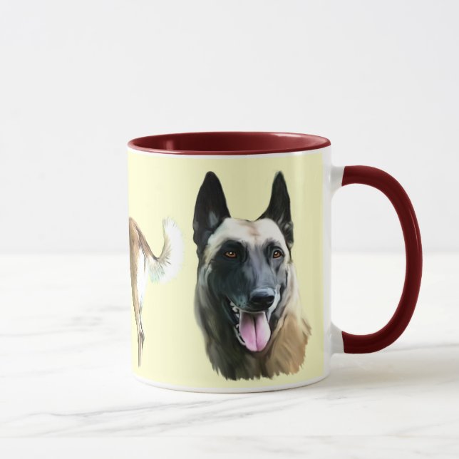 pack malinois mug (Right)