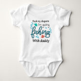 Hi Daddy Pregnancy Announcement to Husband Baby Bodysuit
