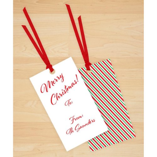 Pack of 24 Cheery Happy Holidays Gift Tags