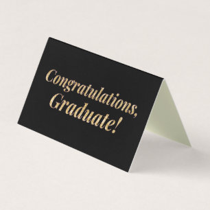 Pack of 25 Congratulations Glitter Graduation