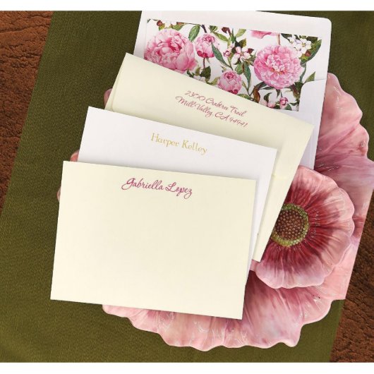 Pack of 25 Diplomat's Correspondence Cards (Front)