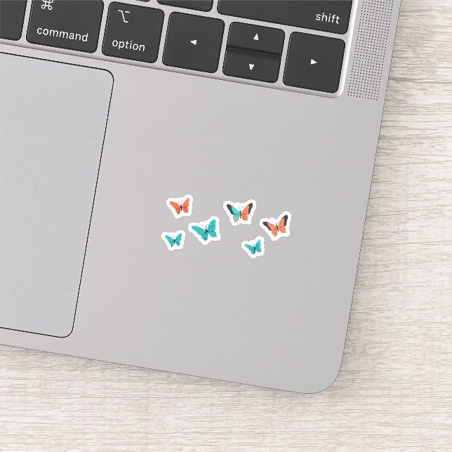 Pack of Butterflies Sticker (Detail)