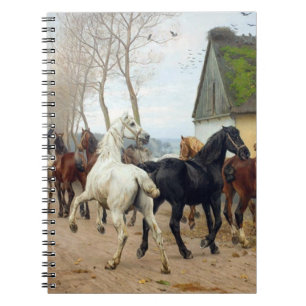 Pack of Horses circa 1878 Notebook