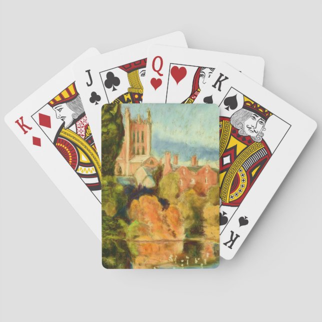 Pack of Playing Cards - Hereford Cathedral (Back)