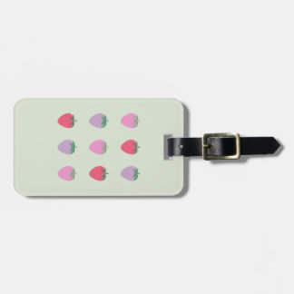 Pack Of Strawberries Luggage Tag