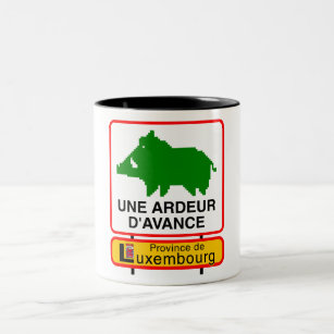 Pack - PROVINCE OF LUXEMBOURG Two-Tone Coffee Mug