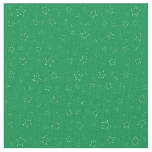 Pack Send Pray Green Star Fabric