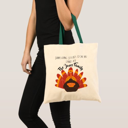 Pack up Thanksgiving Leftovers for your guests Tote Bag