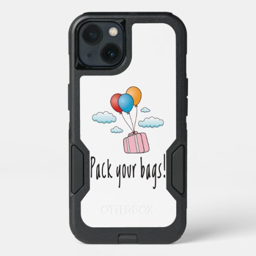 Pack your bags and lets go on holiday iPhone 13 case