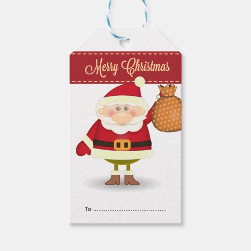 Package Tag _ Santa Gift Tag _ Personalized