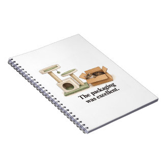 Packaging Excellent Funny Cat Owner Notebook