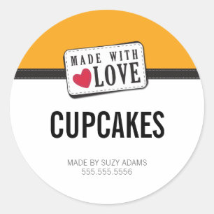 PACKAGING PRODUCT LABEL :: made with love 2