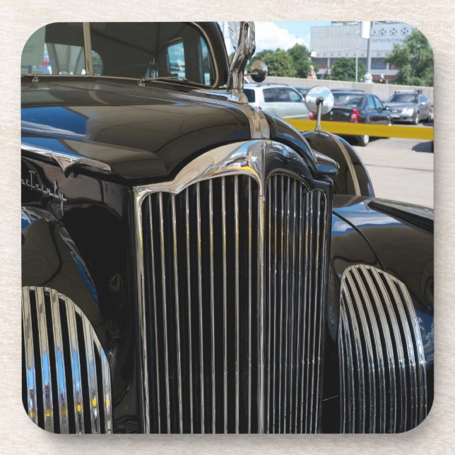 Packard 120 beverage coaster (Front)