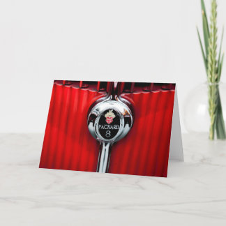 Packard 8 Greeting Card