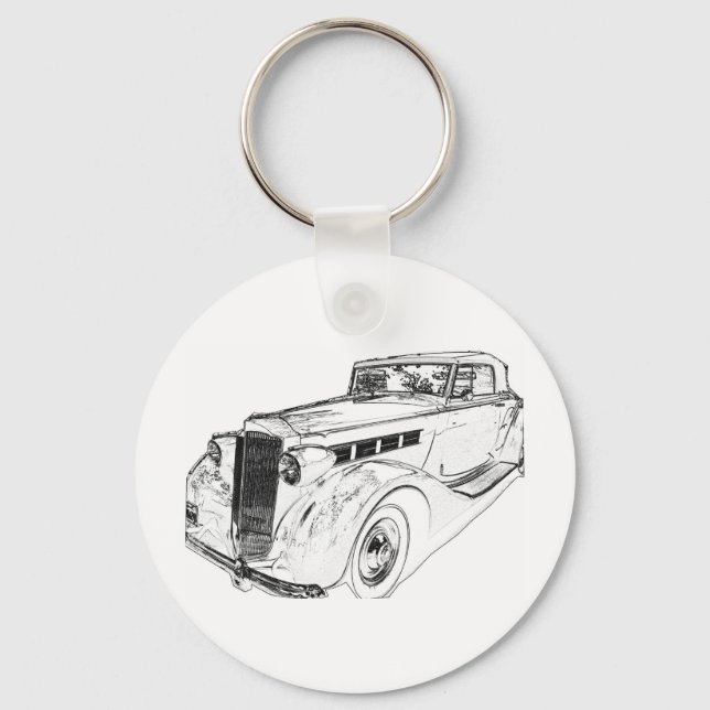 Packard Keychain (Front)