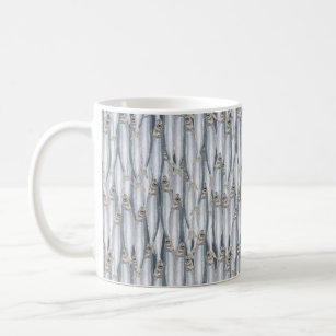 Packed Sardines - Navy Coffee Mug