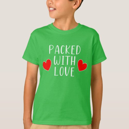 Packed with Love Kids T_Shirt